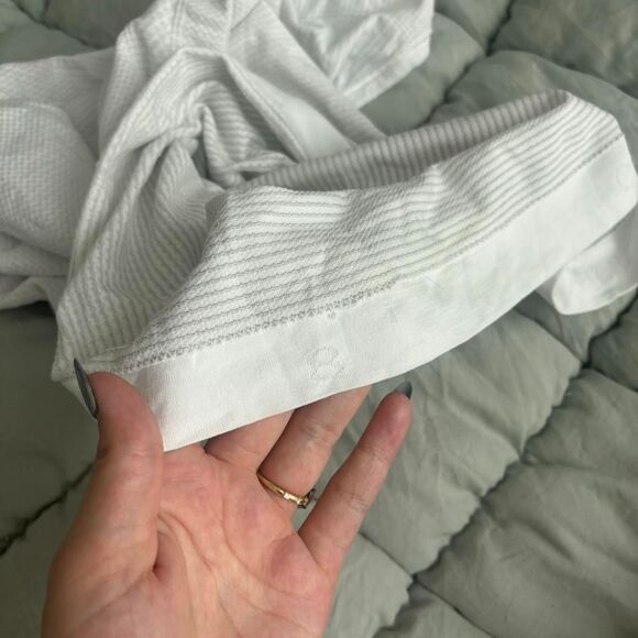 Lululemon White Swiftly Tech Tank Top Size 8 - Picture 4 of 4